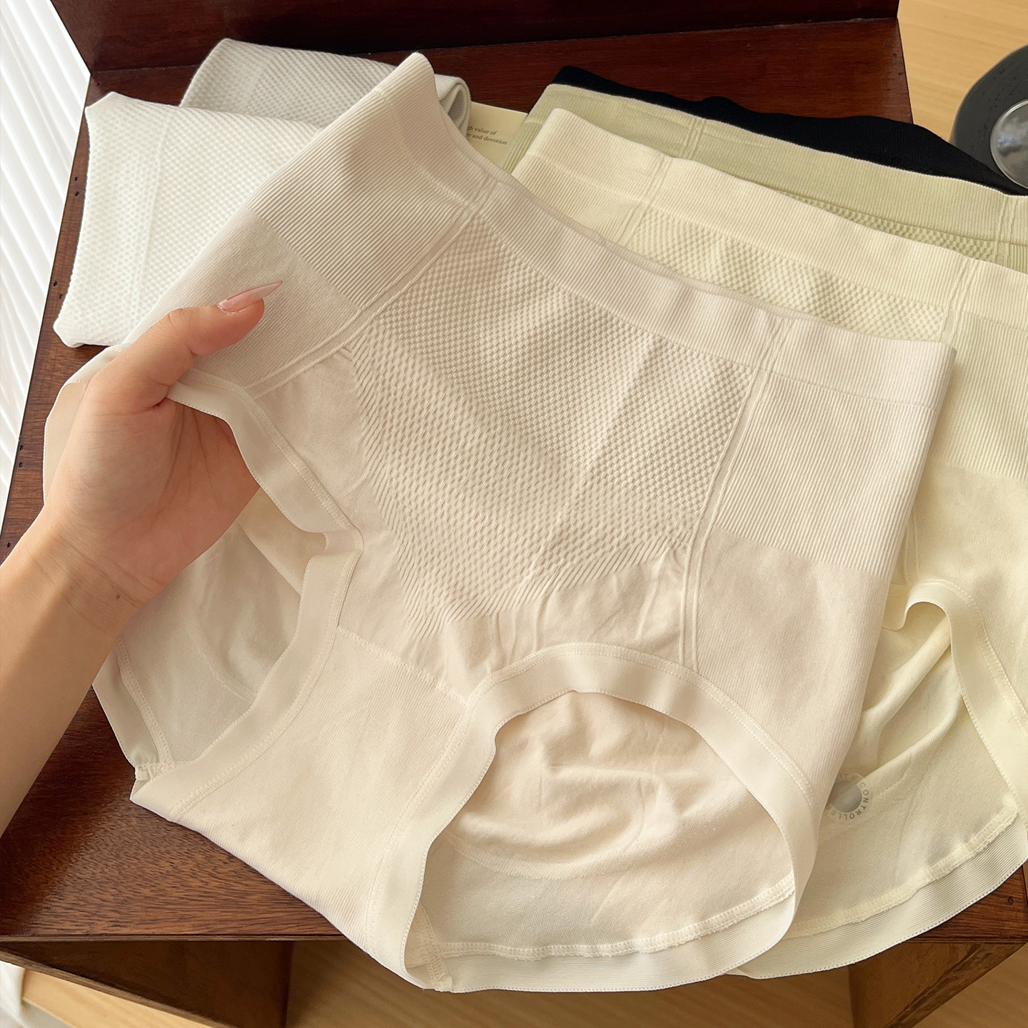 3条 高腰收腹护腰内裤女式莫代尔无缝高弹收小肚子短裤10A抑菌裆