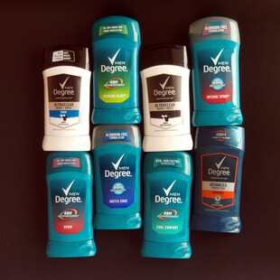 现货美国 Degree Men男士止汗膏固体香水去异味香体腋下干爽 48H