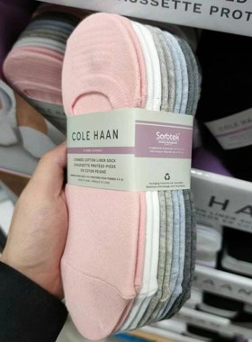 colehaan浅口四季男女全棉袜子
