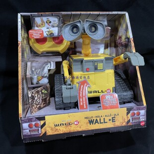 Disney迪士尼机器人总动员瓦力WALL-E电动遥控可动儿童声光玩具