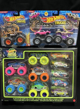 风火轮Monster Trucks怪物大脚怪兽卡车儿童玩具小汽车伴手礼物