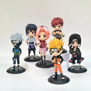 大号火影忍者手办模型鸣人佐助鼬我爱罗小樱卡卡西动漫大摆件1个