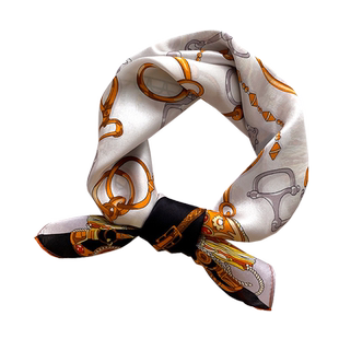 三十而已江疏影同款丝巾女桑蚕丝真丝小方巾百搭职业工装空姐领巾