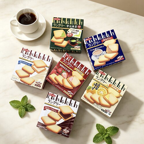 日本依度夹心饼干下午茶