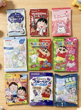 早川日本硬糖心形儿童糖果