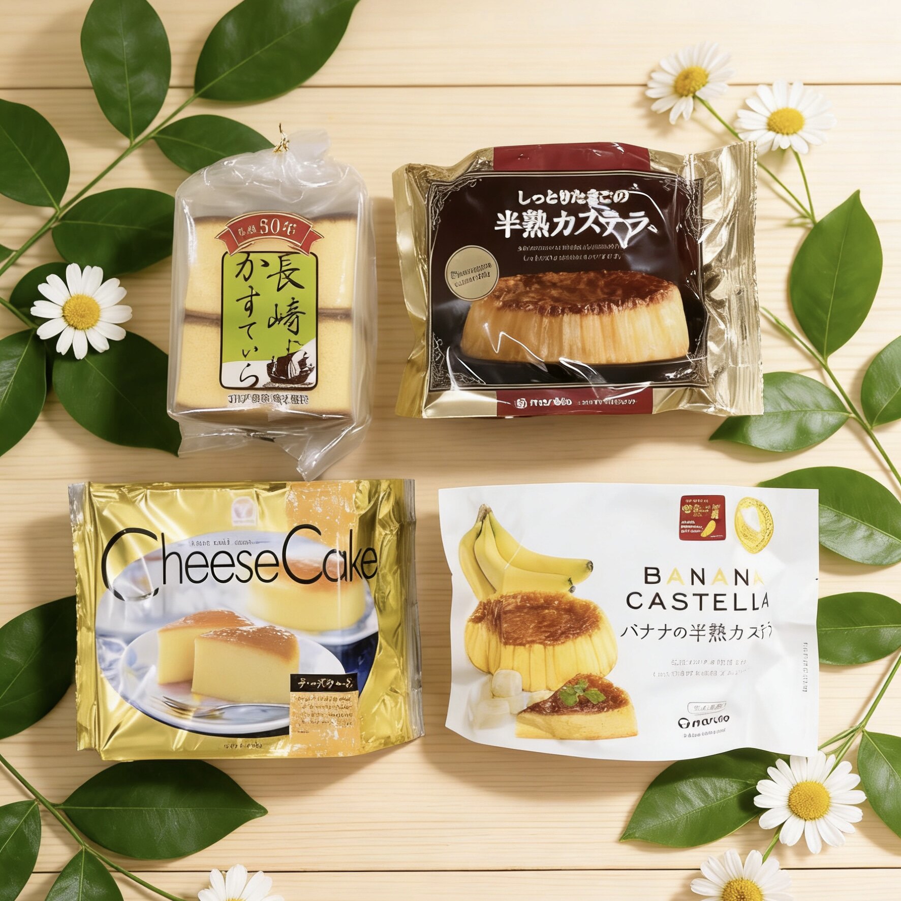 原装代购玛璐托日式芝士蛋糕布丁组合装下午茶甜点心多口味盒装