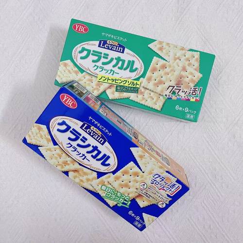 日本进口小麦苏打饼干低脂低糖