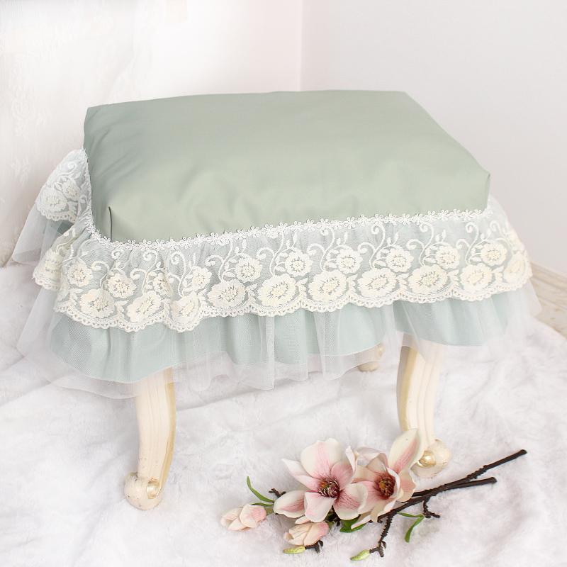 防小羊皮奶茶色防水防水床头柜罩小椅子垫板凳套凳子垫小桌布防尘