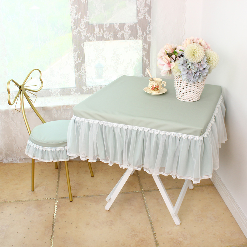 轻奢小羊皮奶茶色防油防水皮革长方形桌布餐桌台布床头柜罩茶几罩