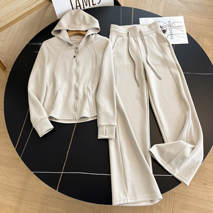 LU同款 跑步运动外套连帽卫衣 小蛮腰26春新显瘦防风套装