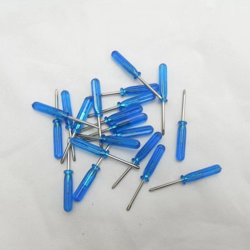 小改锥2.0十字 一字 1.6mm迷你蓝色螺丝批计步器玩具小螺丝刀