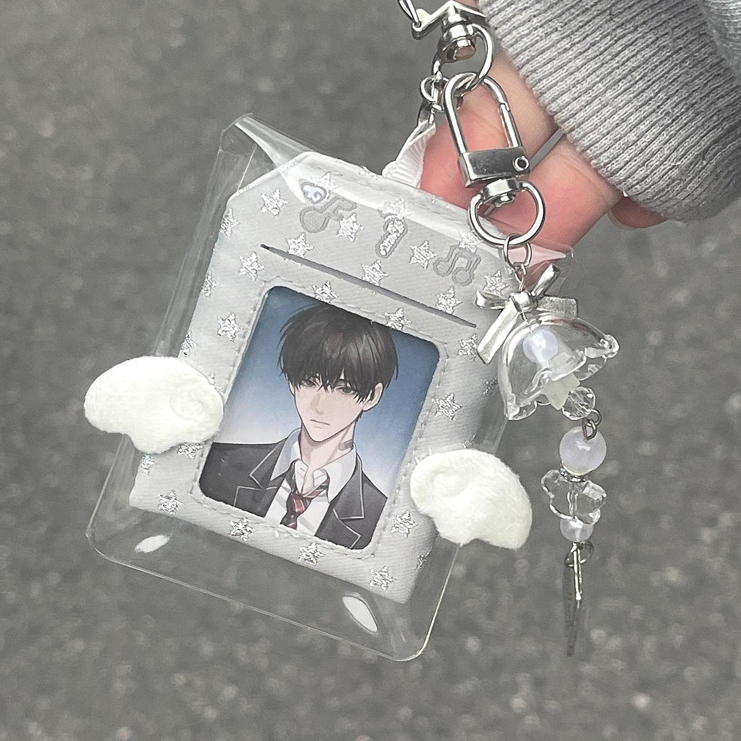 透明卡包拍立得卡套挂绳