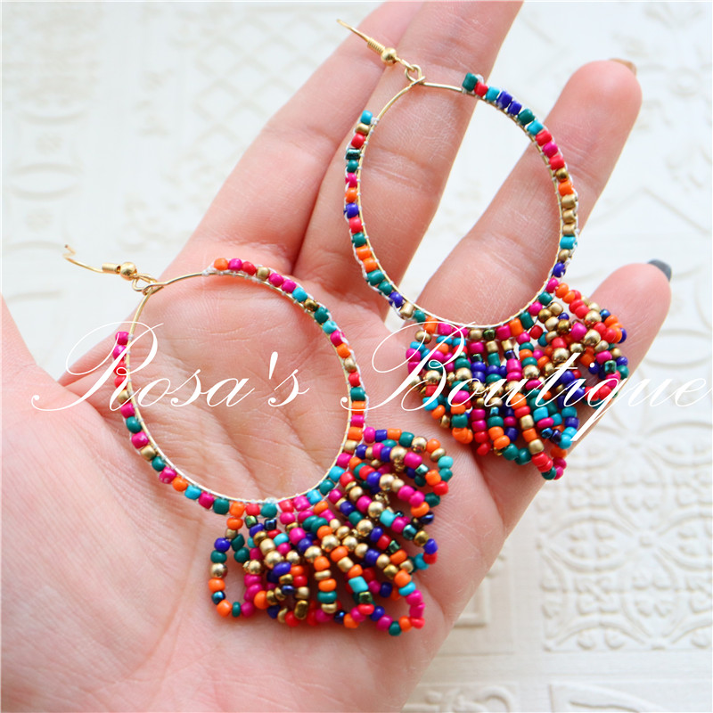 handmadebeading手作海滩圆环