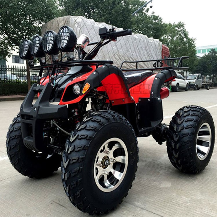 125cc越野沙滩车全地形ATV山地农夫卡丁车万向轴双人汽油沙滩车