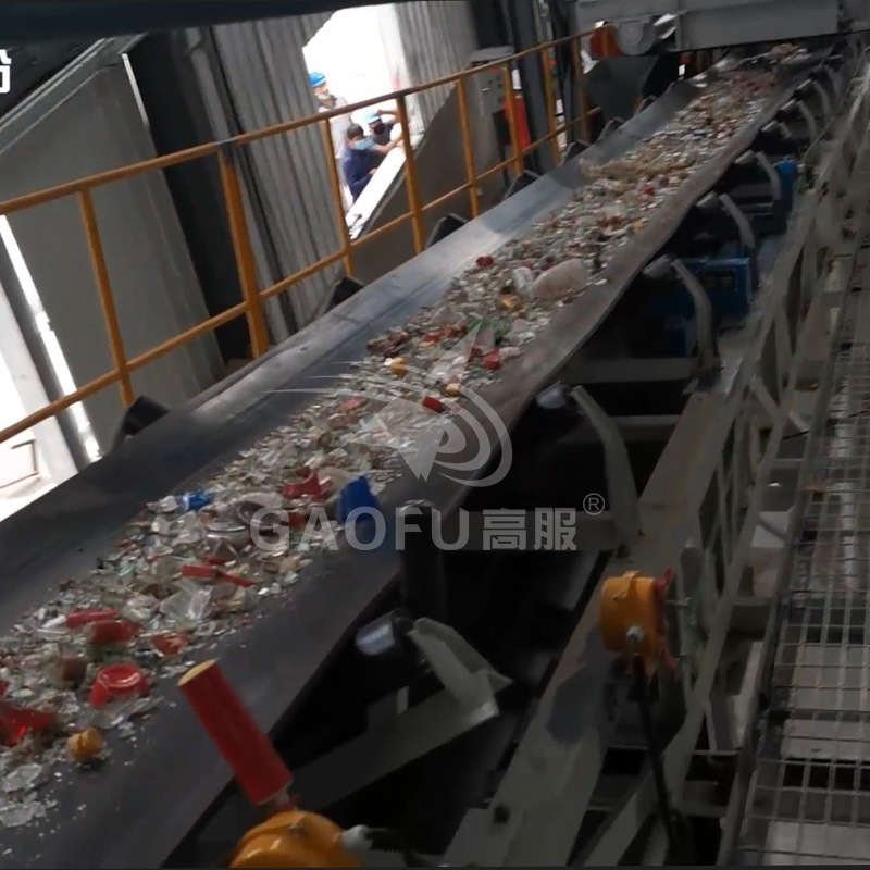 废旧玻璃再生加工生产线项目设备碎玻璃破碎烘干分级筛分生产线