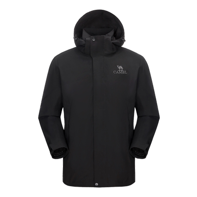 雨神内胆骆驼三合一羽绒服