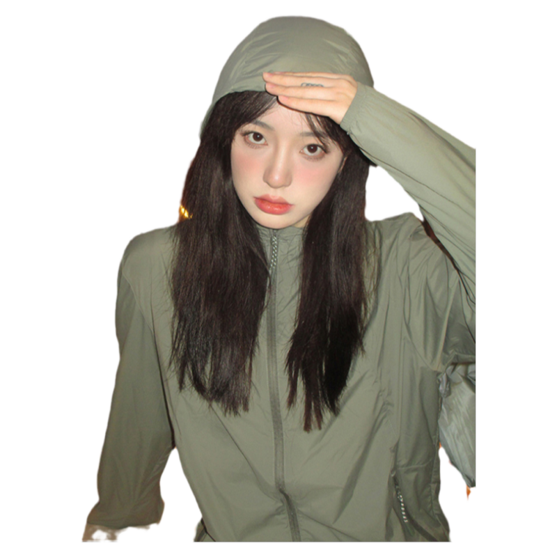 【零感】骆驼防晒衣女夏季薄款防紫外线外套防晒服冰丝户外皮肤衣