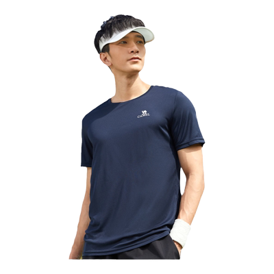 运动短袖骆驼女休闲上衣