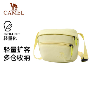 新品 骆驼斜挎小包包单肩女轻量化轻便出游通勤包旅行运动 当季