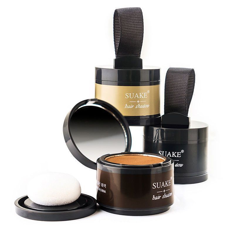 SUAKE苏安可发际线阴影粉稀疏边缘修饰填充黑色棕色发际线阴影粉