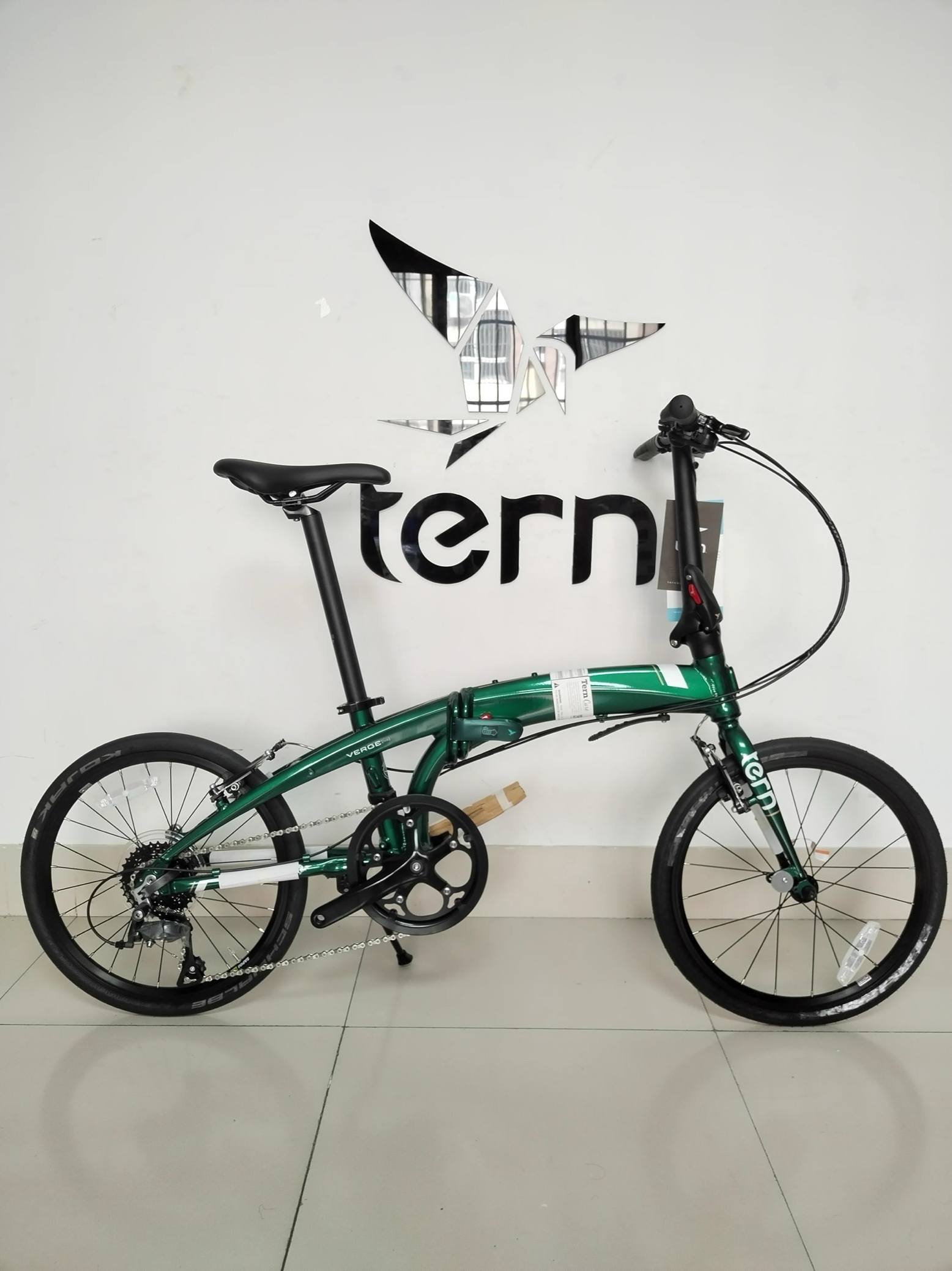 TERN燕鸥Verge N8 20寸铝合金折叠车8速变速休闲通勤折叠自行车