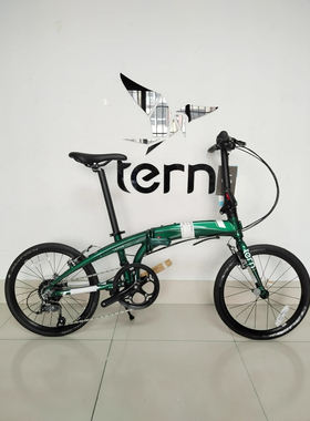 TERN燕鸥Verge N8 20寸铝合金折叠车8速变速休闲通勤折叠自行车
