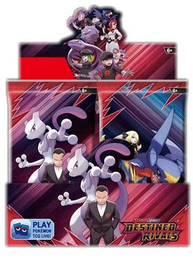 神奇宝贝盲盒Destined Rivals增强盒英文卡牌宝可梦旅程PTCG卡片