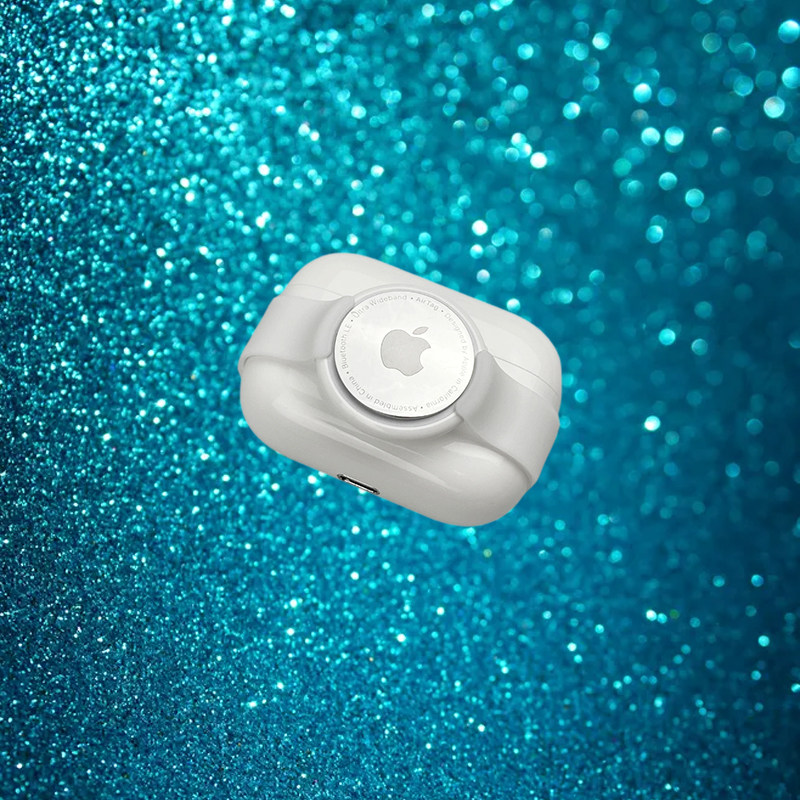 AIRPODS1 2 PRO 무선 헤드폰에 적합 BLUETOOTH 분실 방지 장치 AIRTAG 추적 로케이터 장착 브래킷