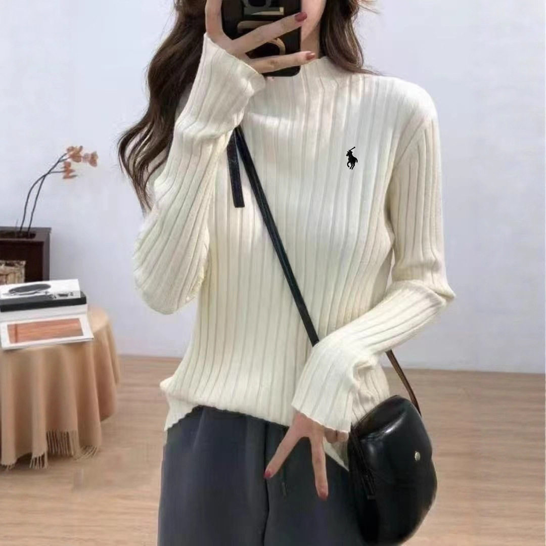 复古小马刺绣麻花毛衣女春秋2025新款圆领套头长袖内搭打底针织衫,孕妇装/孕产妇用品/营养,针织衫,淘宝优惠券,粉丝福利购,淘宝优惠卷