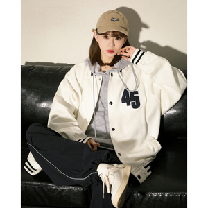 棒球领简约情侣款夹克上衣外套JK328/P90，男装夹克，星座202-3