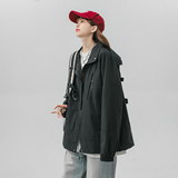 立领连帽撞色拼接情侣冲锋衣登山服夹克JK18/P65/98，男装夹克，星座202-3