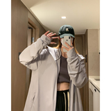 清凉一夏胖mm冰丝大码防晒服外套垂感透气百搭宽松连帽夹克女，男装防晒衣，星座202-3