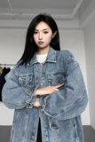 2023情侣款牛仔夹克中性风宽松韩版水洗外套N991/P98148，男装夹克，星座202-3
