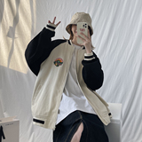 棒球领潮流鳄鱼水洗长袖休闲夹克JK97/P90138，男装夹克，星座202-3