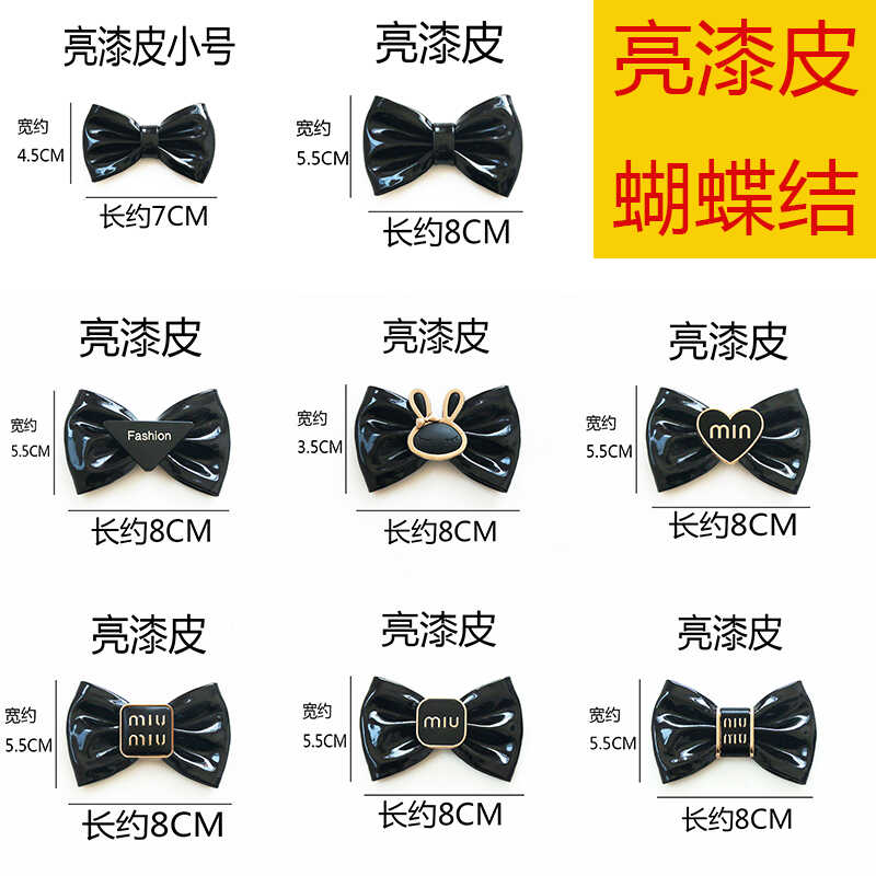 时尚波点小兔子新款蝴蝶结女鞋