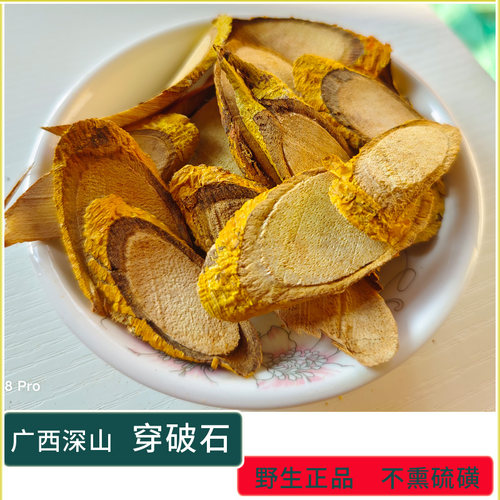 广西穿破石农产品柘树根野生