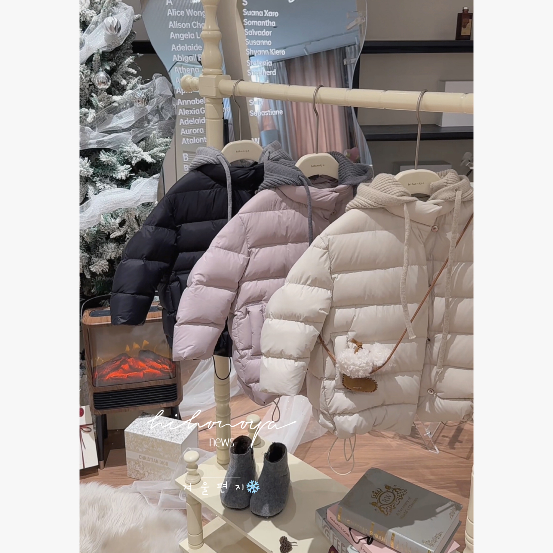 Spring韩国童装2025冬季新款亲子排骨泡芙连帽羽绒服女童保暖外套