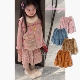 Spring韩国童装 拜年服半裙女童国风裙子 宝宝新年中式 2025冬季 新款