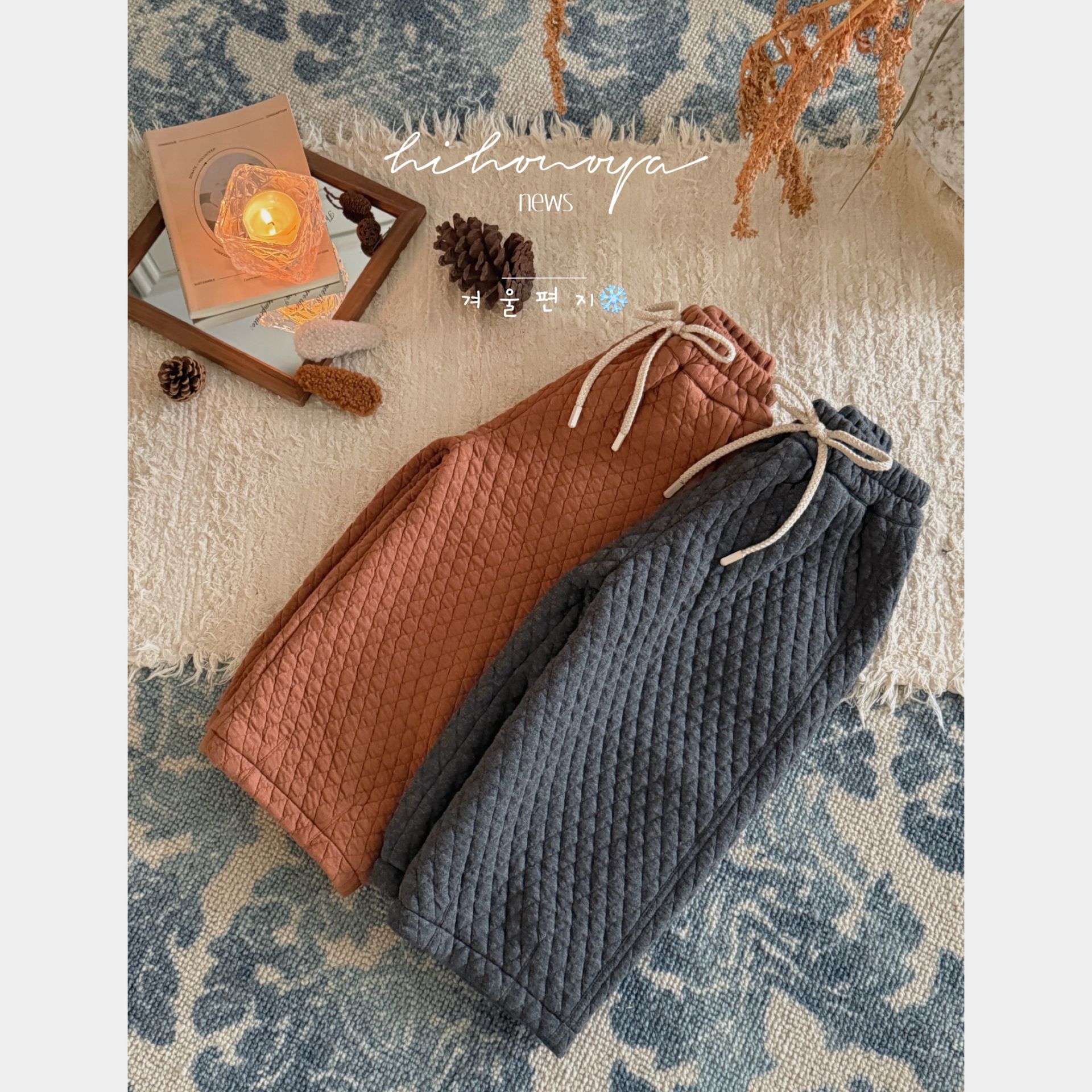 Spring韩国童装2025冬季新款亲子格子洋气加绒长裤女童保暖休闲裤