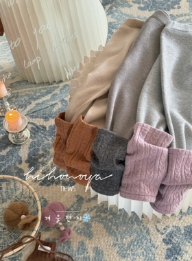 Spring韩国童装2025年冬季新款宝宝保暖洋气袜套打底裤女童休闲裤