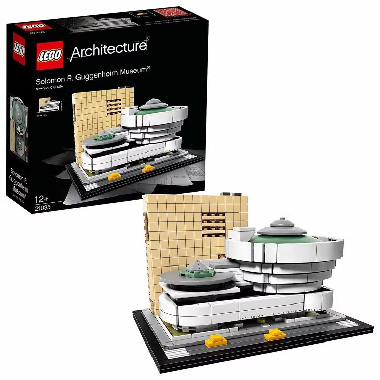全新正品乐高LEGO拼搭积木玩具 建筑系列 古根海姆博物馆 21035