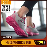 361 giày nữ giày thể thao 2019 mùa thu mới giày chạy bộ nhẹ toàn diện giày đào tạo giày thoáng khí giày chạy bộ - Giày chạy bộ shop giày sneaker