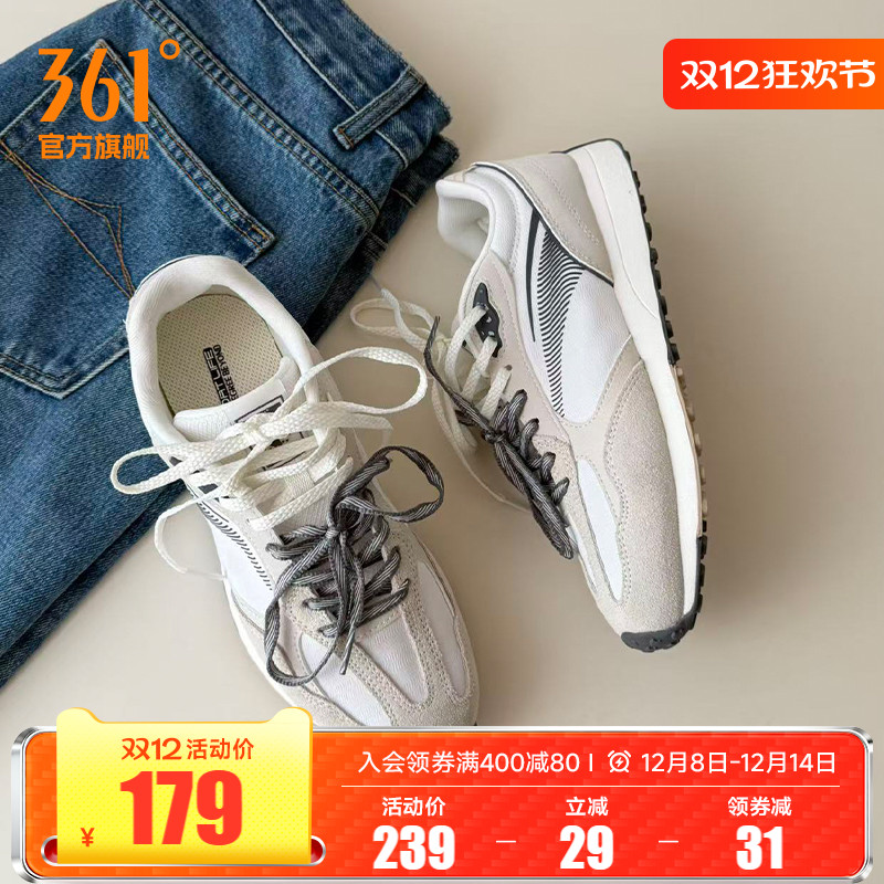 361酥饼3女复古休闲板鞋赛车鞋