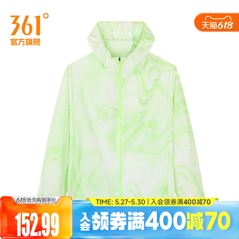 361度女装2026夏季新款单风衣常规舒适运动外套