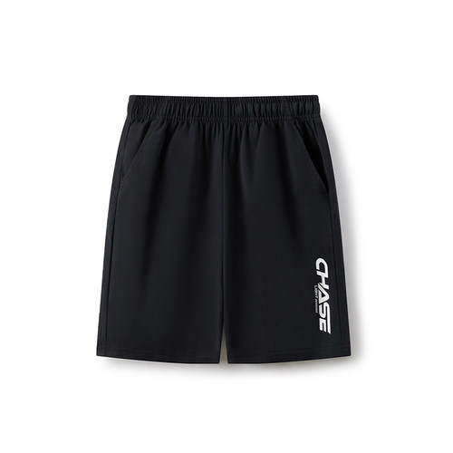 361度童装男/女童针织五分裤2024年夏季新款大小童裤子