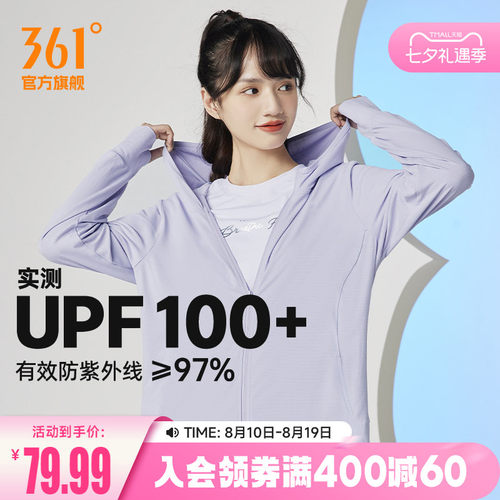 361女士透气防晒服皮肤衣