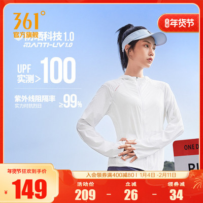 361女防紫外运动外套防晒衣