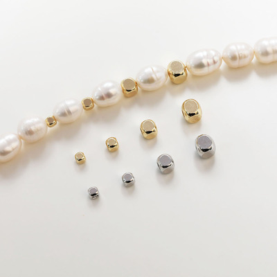 GLJG手工坊铜圆角方形隔珠