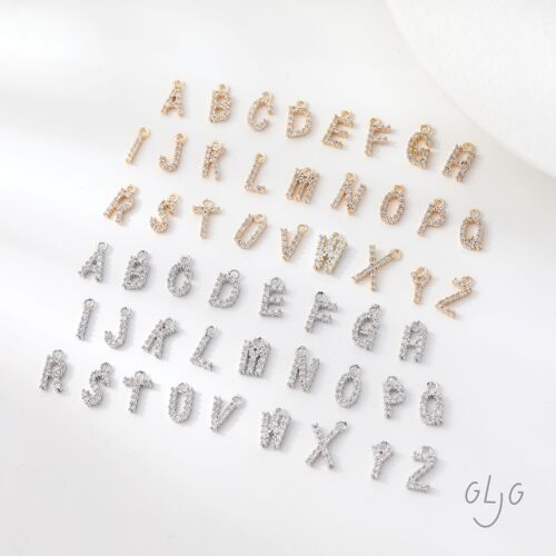 diy真金锆石耳饰手链挂件吊坠