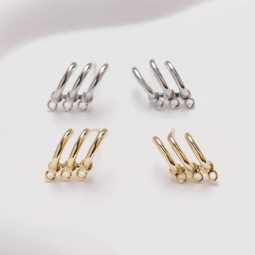 14K电镀真金保色3圈耳环耳饰diy手作材料配件,饰品/流行首饰/时尚饰品新,其他DIY饰品配件,淘宝优惠券,粉丝福利购,淘宝优惠卷